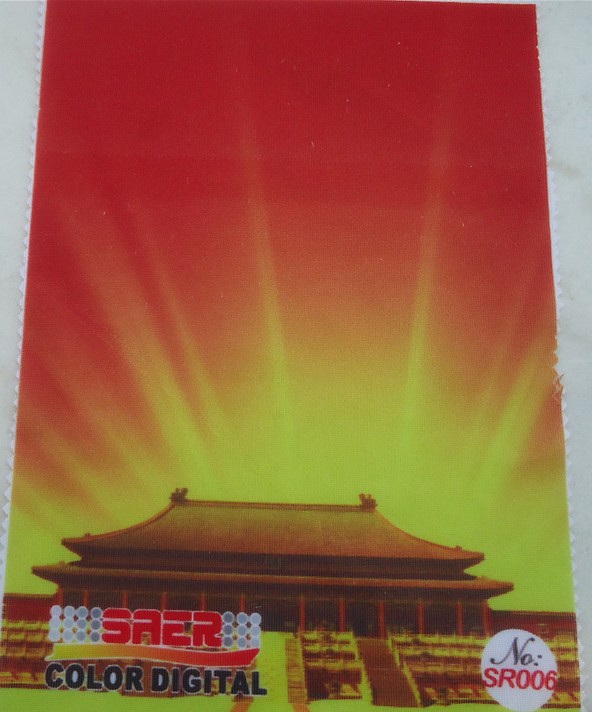 Принтер крытого epson ткани сублимации многофункциональный 1.6M для рекламировать печать флага 1