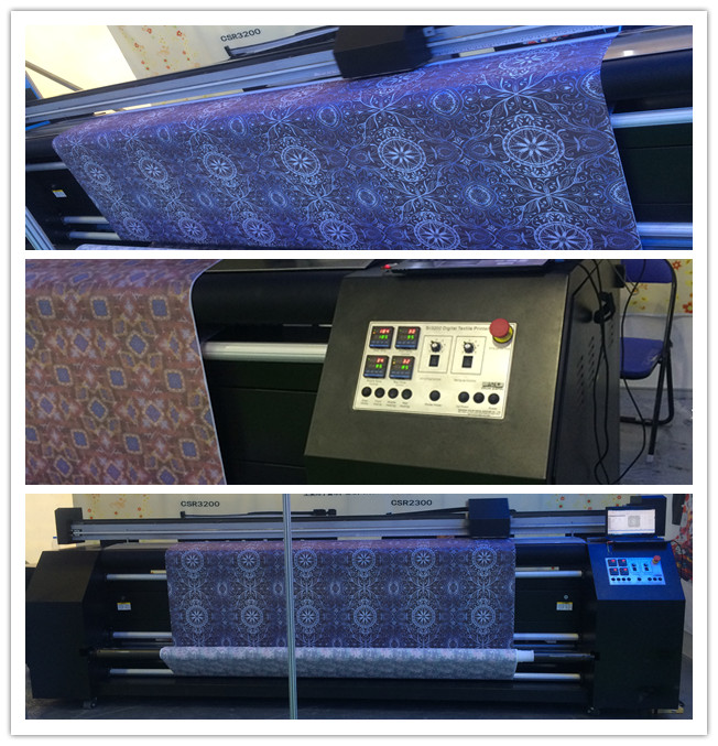 Ширина печати принтера 2.2м флага цифров голов печати ДС7 для ткани сразу печатая 2