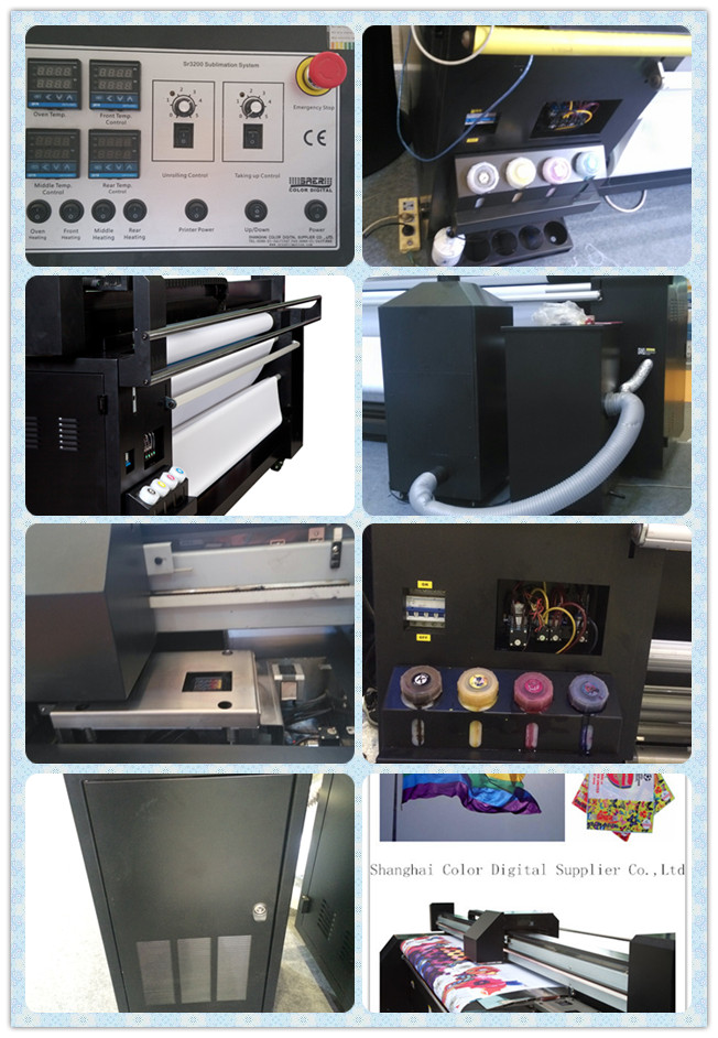 220v - оборудование печатания ткани 240в цифров/струйная печатная машина ткани 0