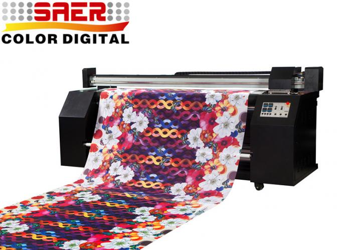 Все в одной печати и печатной машине ткани Тогетер цифров жары с водными чернилами 0