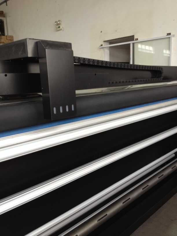 Печатная машина ткани цифров сублимации знамени на различных тканевых материалах 2
