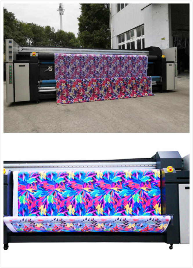 Принтер сублимации краски ткани флага с машиной высокого разрешения цифровой 0