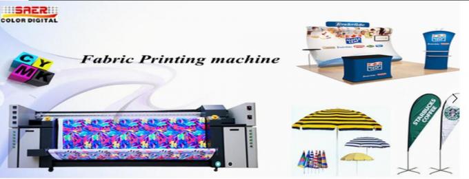 Струйная печатная машина ткани цифров сублимации принтера ткани 3,2 метра 2