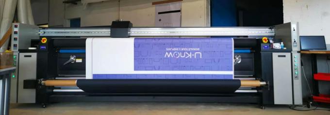 Печатная машина ткани печатной машины ткани цифров полиэстера с 3 Эпсон 4720 голов 0