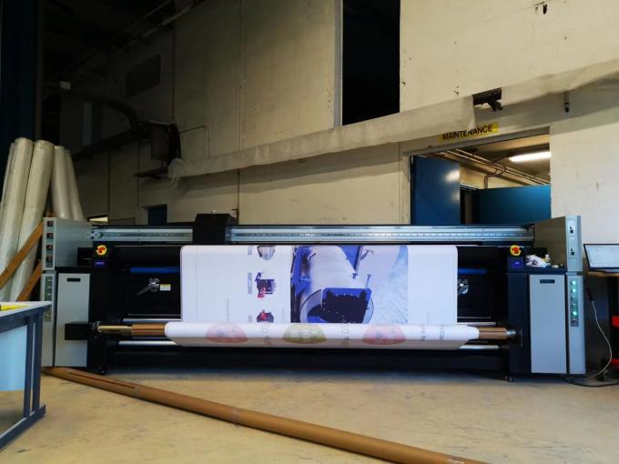 Высокая печатная машина цифров разрешения на ткань принтеры флага в 2 метра 2