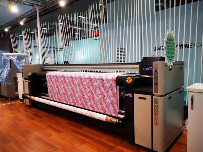печатная машина ткани 1800дпи сразу с сушильщиком ультракрасного принтера 0