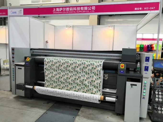 Принтер ткани знамени печатной машины CMYK флагов пера 1