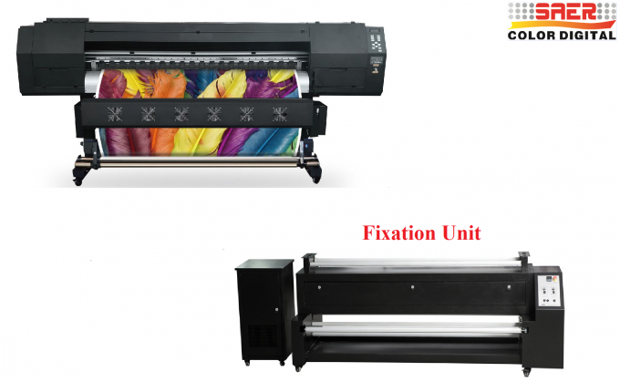 Принтер ткани знамени печатной машины CMYK флагов пера 7