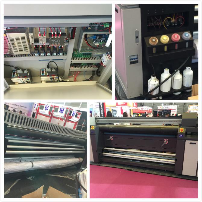 Производство на заводе Сублимационный принтер Цифровая текстильная печатная машина Сублимационный принтер 1