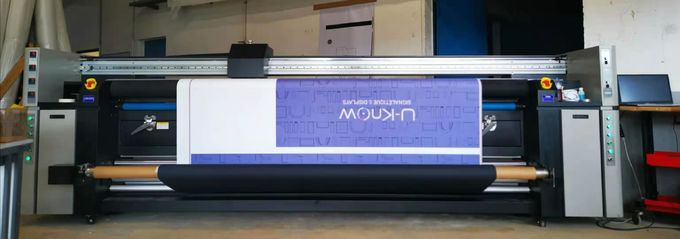 одна печатная машина ткани шага цифровая машина фиксирования 3,2 принтеров флагов метра 5