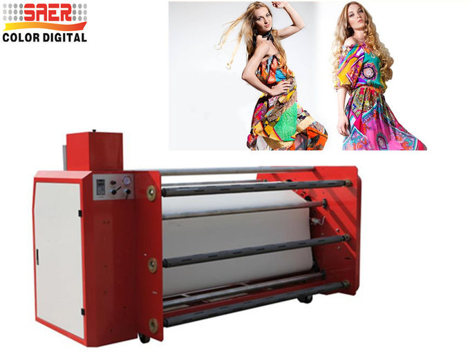 Сублимация машины календаря ткани передачи тепла множественная поверхностная для печатания одежды 1