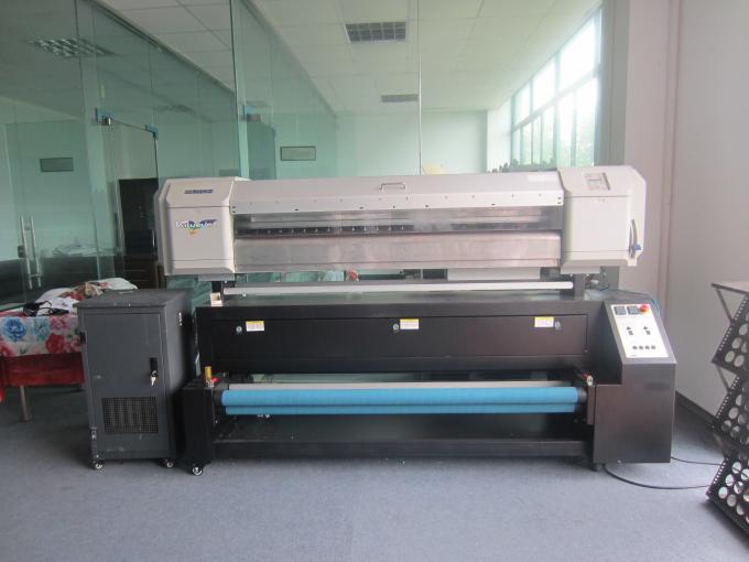 Печатная машина Mutoh плаката сублимации непосредственного красителя с подогревателем фиксирования 0