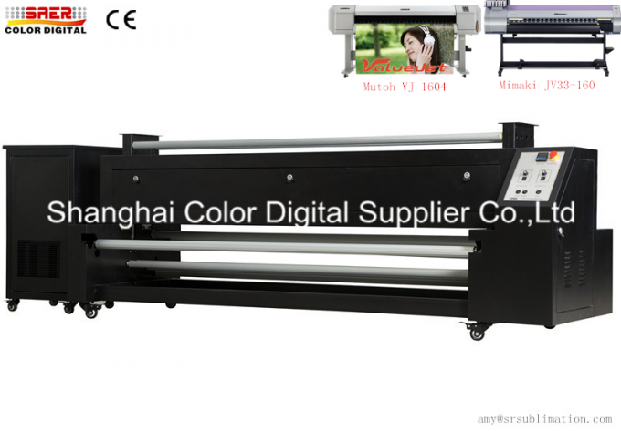 Ширина сушильщика 180км сублимации фиксирования цвета работая скорость печати 20 до 100м/час 0