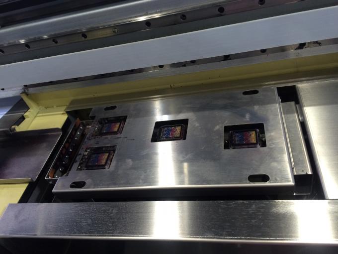 Разрешение 1080 максимума дпи печатной машины флага ткани сублимации на открытом воздухе рекламы цифров 1