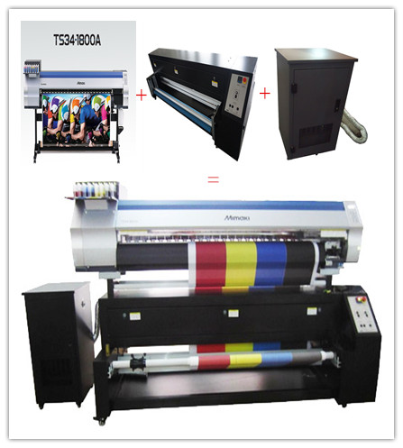 Высокий крен печатной машины флага принтера ткани Мимаки разрешения для того чтобы свернуть тип 0
