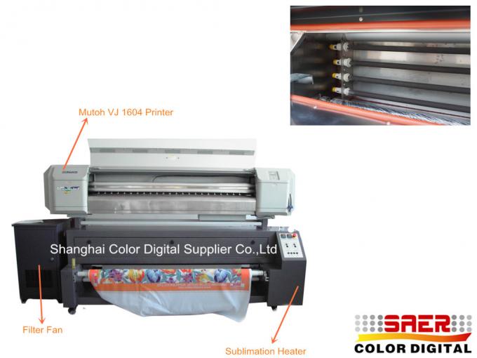 принтер сублимации ткани силы 2000В/печатная машина ткани для флага 0