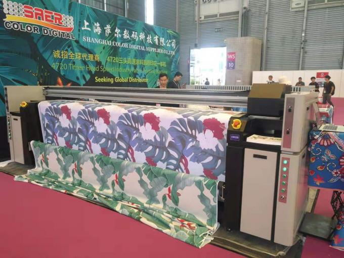 Хлопните вверх оборудование печатания ткани цифров с головой печати 380В ЭПСОН 4720 Волатге 0