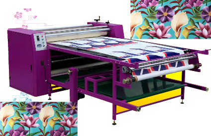 Автоматическая высокая эффективность принтеров печатной машины 1000мм Каландер ткани цифров 0