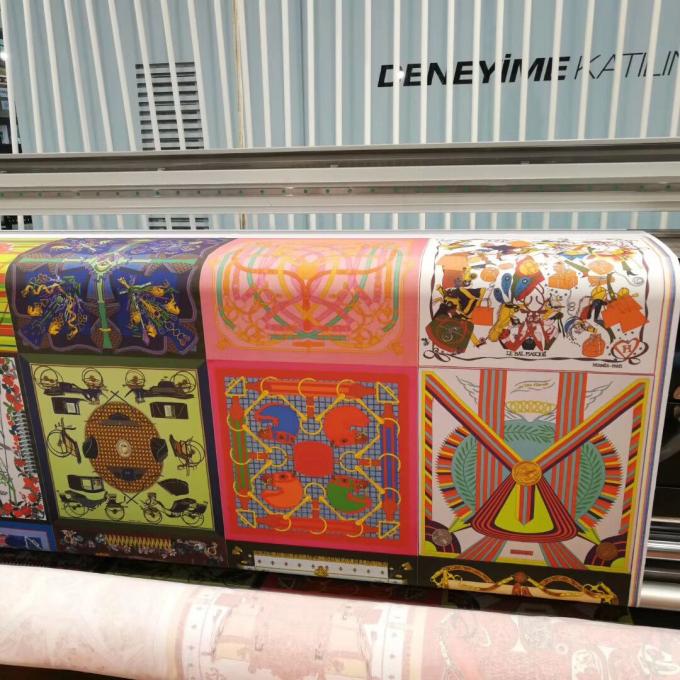 Цифровая текстильная печатная машина флаг баннер полиэстер ткань чернила красителя сублимационный принтер 3