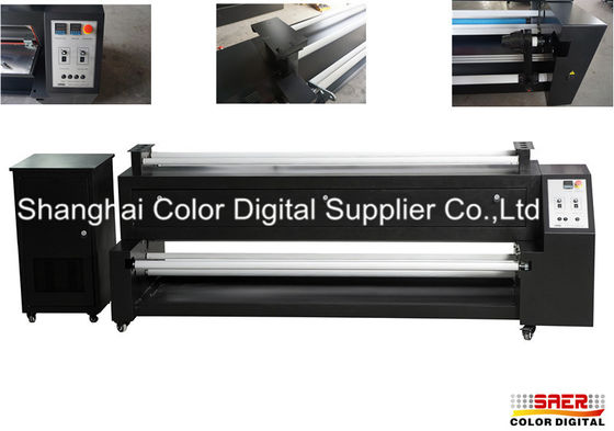 Машина сублимации краски топления ткани с вентилятором фильтра активированного угля