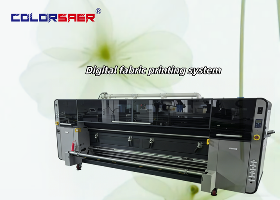 New Model 4 & 8pcs Printhead I3200 A1 Roll To Roll Digital Textile Printer For Cotton & Polyester Fabric