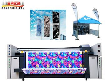 Принтер Piezo двойного флага CMYK 6500W непрерывный струйный
