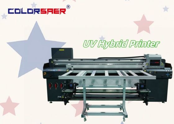 Roll to Roll & Flatbed Printing UV Hybrid Printer for Poster Advertisement Electronic Decorations Materials Craft