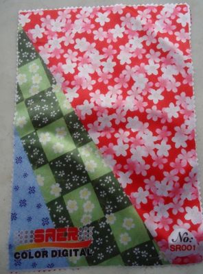 100% покрынная ткань печатания цифров полиэфира для делать скатерти