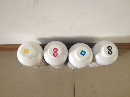 Waterbased печатание печатной краски сублимации 4 цветов совместимое ровное