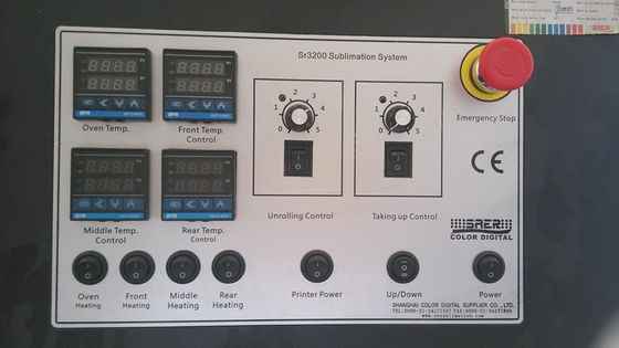 Печатная машина тканья цифров сублимации большого формата для трудного земного флага Teardrop