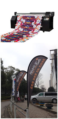 Печатная машина крытое на открытом воздухе 1400дпи ткани цифров сублимации