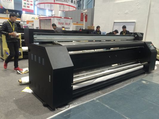 Полный цвет направляет к печатной машине цифров тканья ткани с головкой Epson Dx7