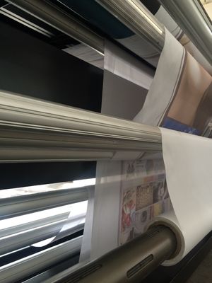 Ткани печатная машина сублимации сразу с чернилами водного/рассеивания