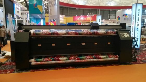 Все в одной печати и печатной машине ткани Тогетер цифров жары с водными чернилами