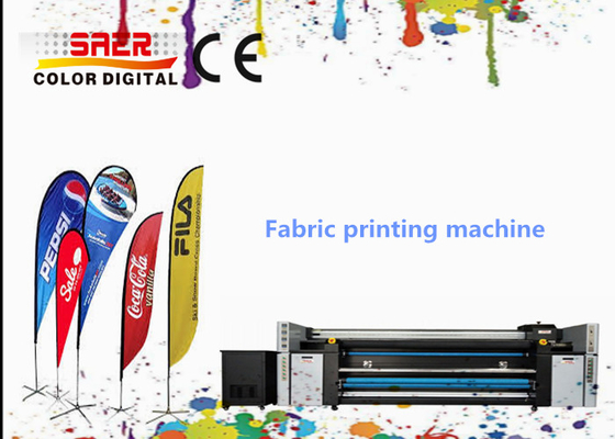 система печатания флага Teardrop 3.2m с головами Epson высокими DPI