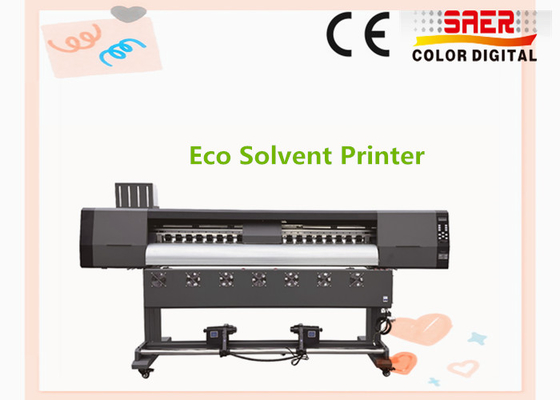 Eco Solvent Printer CMYK Flex Баннерная печатная машина