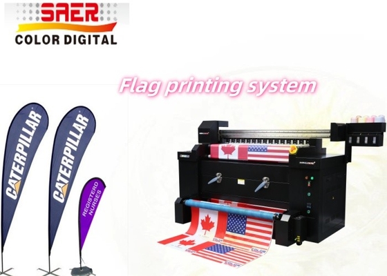 Цифровая текстильная печатная машина Нилоновая ткань принтер чернила Sublimation красителя принтер флаг баннер полиэстер
