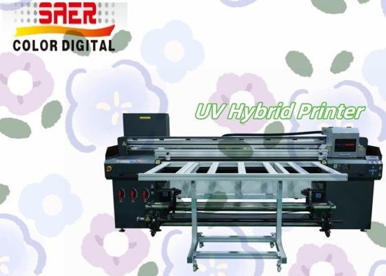 SAER 1.8M Digital UV Hybrid Printer с переплёнкой на переплёнку
