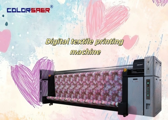 SAER 3.2м Цифровой текстильный принтер с 8 головками Epson CMYK