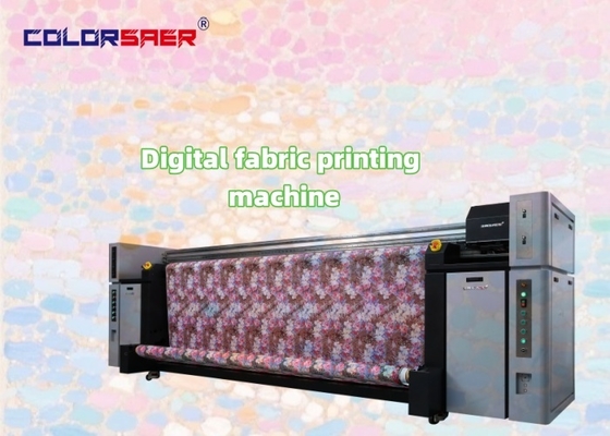 SAER 3.2м Цифровой текстильный принтер с 8 головками Epson CMYK