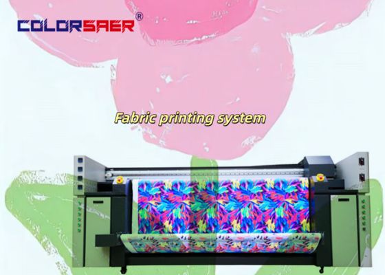 Color SAER Quality Assurance Inkjet Plotter 4 & 8 Машина для цветной текстильной печати для полиэстера и хлопковой ткани