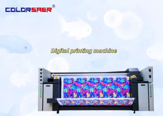 Color SAER Quality Assurance Inkjet Plotter 4 & 8 Машина для цветной текстильной печати для полиэстера и хлопковой ткани