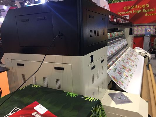 Промышленная высокоскоростная печатная машина ткани цифров с высоким разрешением