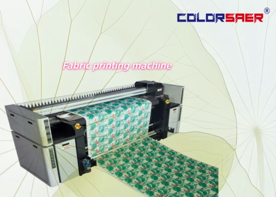 Прямой текстильный принтер с тремя печатающими головками Epson i3200, максимальной шириной 2200 мм и нагревателем мощностью 6 кВт