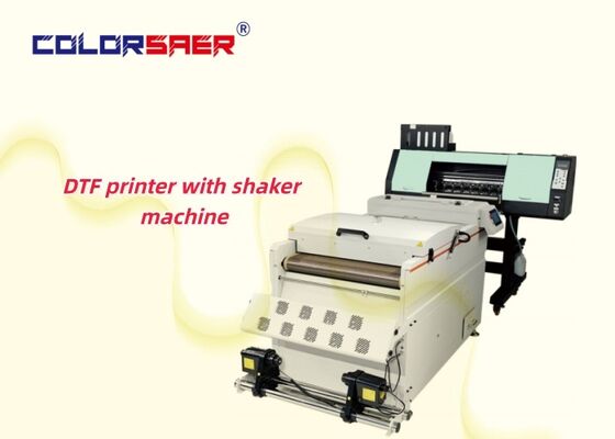 SAER 60CM DTF принтер размера A1 с дробильной машиной вместе