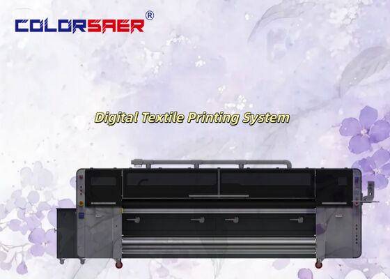 SAER COLOR Factory Competitive Price Roll to Roll Sublimation Printer 4 & 8 Print Heads Текстильная печатная система