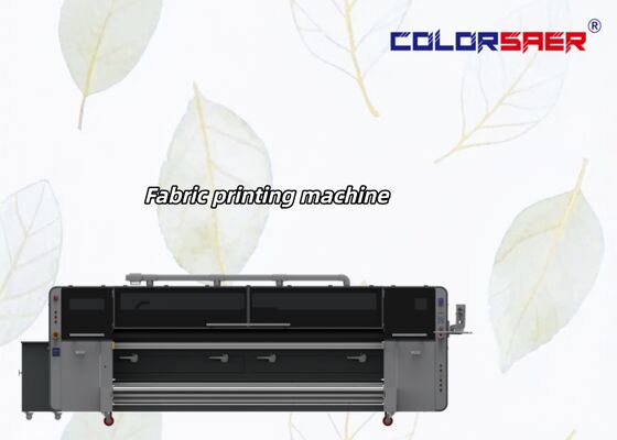 Новая модель крупноформатной текстильной печатной машины SAER CSR3200 Pro с 4 головками KJ4B-QL для сублимационной печати
