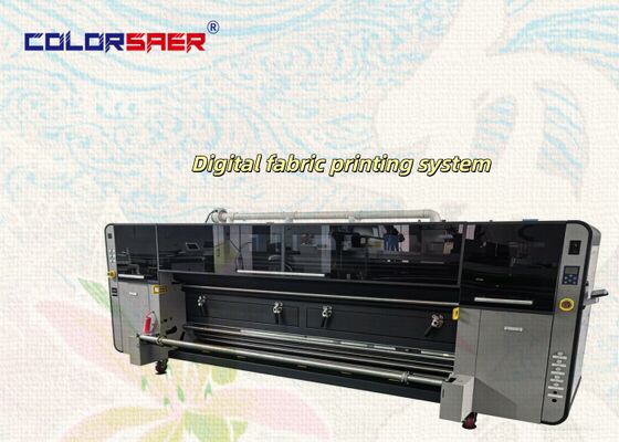 Hot Sale 126inch Industrial KJ4B-QL Head Printing High Resolution Fabric Plotter Dye Polyester Sublimation Printer