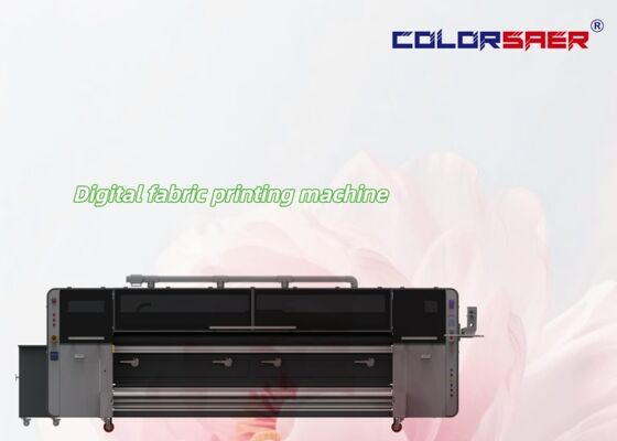 3.2m SAER COLOR Digital Direct to Fabric Sublimation Printer с I3200 4pcs & 8pcs Print Head Textile Plotter для полиэстерной и хлопковой тканей