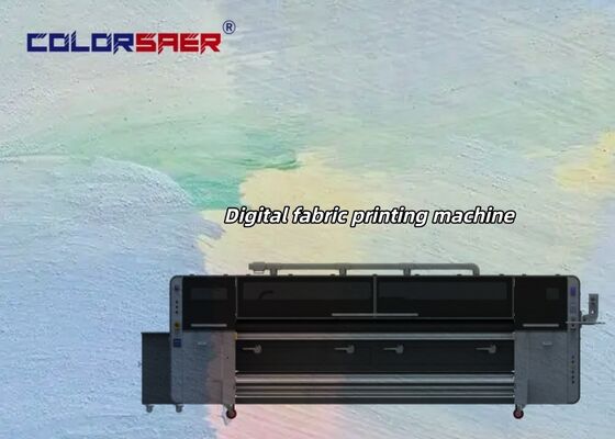 SAER Color 4 & 8 шт. I3200A1 Print Head 3,2 м Все в одном Рекламная высокоцветная струйная печатная машина цифрового флага
